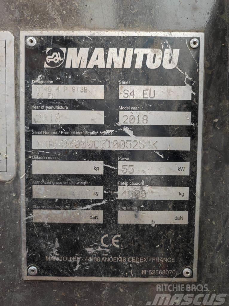 Manitou M 40.4 Wózki widłowe terenowe