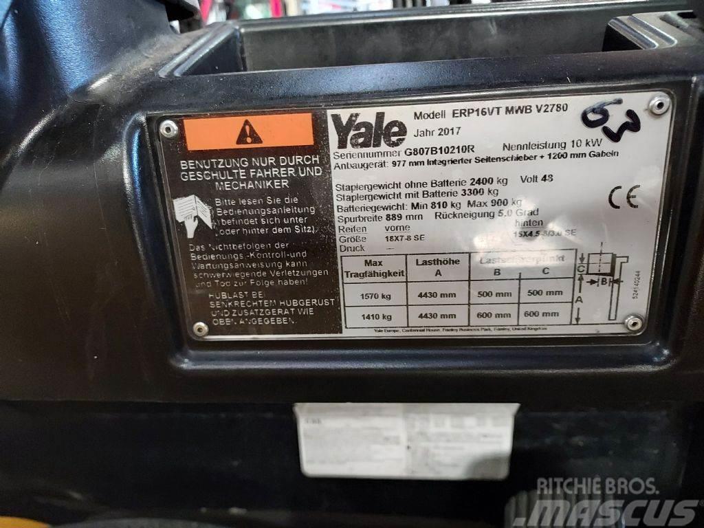 Yale ERP 16VT Wózki elektryczne
