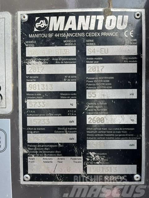 Manitou M 26.4 Wózki widłowe terenowe