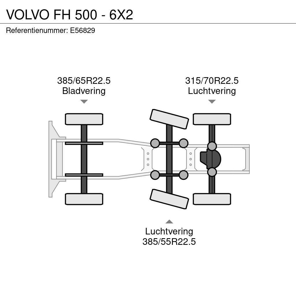 Volvo FH 500 - 6X2 Ciągniki siodłowe