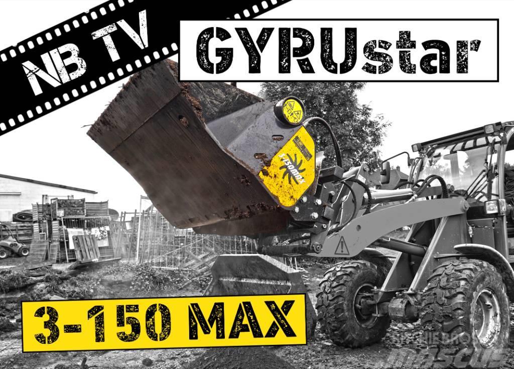 Gyru-Star 3-150MAX | Sieblöffel Radlader & Bagger Łyżki przesiewowe