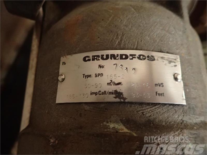 Grundfos SPD-165-2, 50-900m3/time, 7,5 hk Inne akcesoria