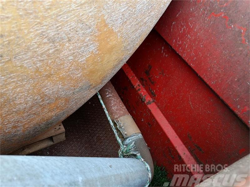 Tunetank 20m3, 12 ton Glasfibersilo Sprzęt rozładowczy do silosów