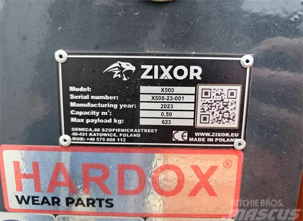  ZIXOR X 500 Łyżki przesiewowe