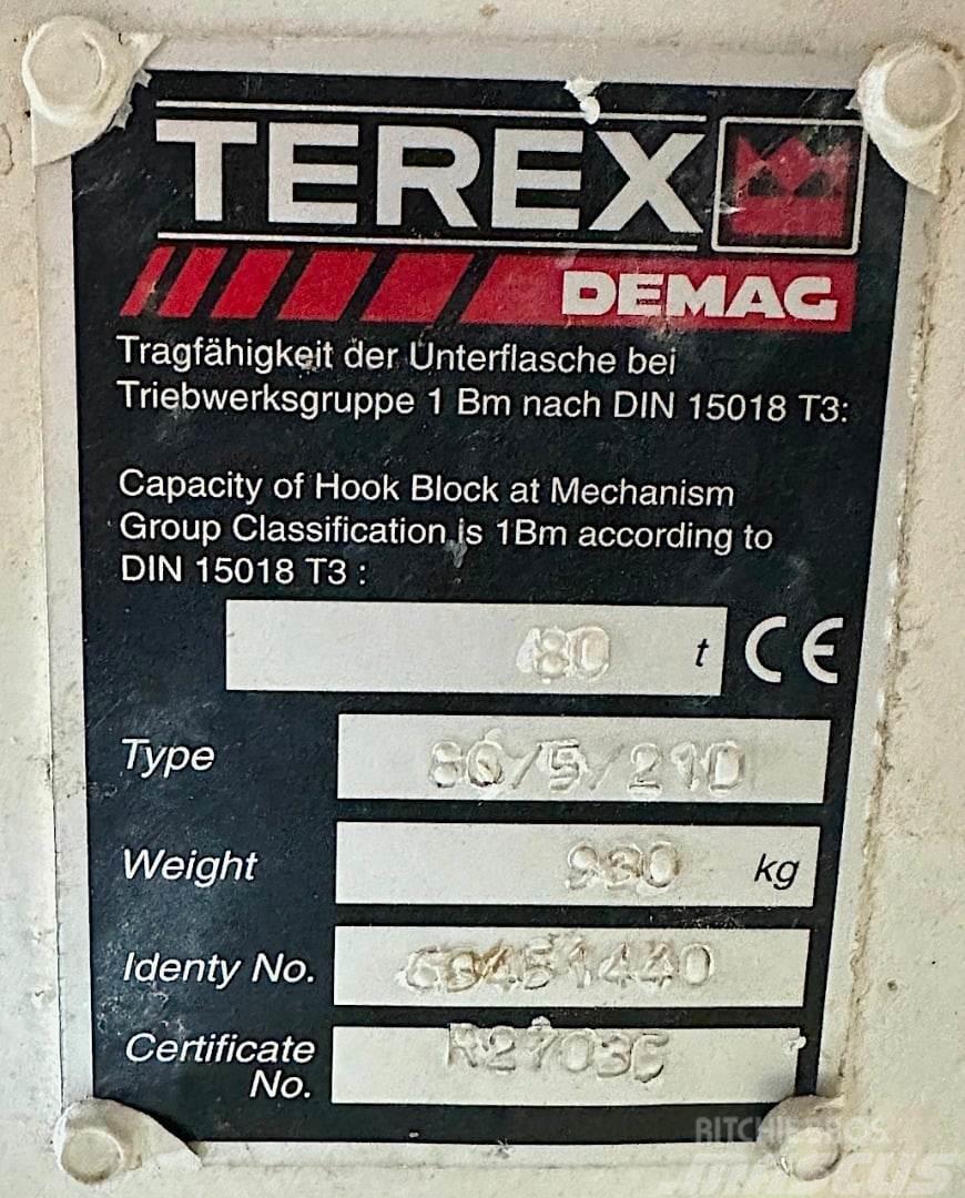 Terex Demag R27035 Części do dźwigów oraz wyposażenie
