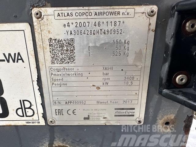 Atlas Copco Xas 48 Kompresory