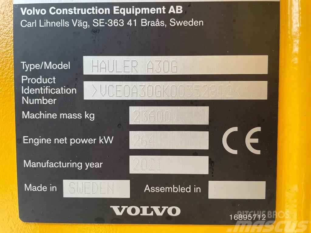 Volvo A30G Wozidła przegubowe