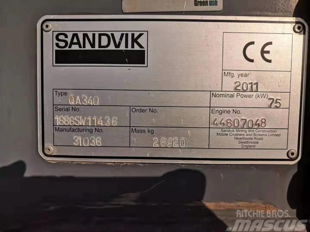 Sandvik QA 340 Przesiewacze