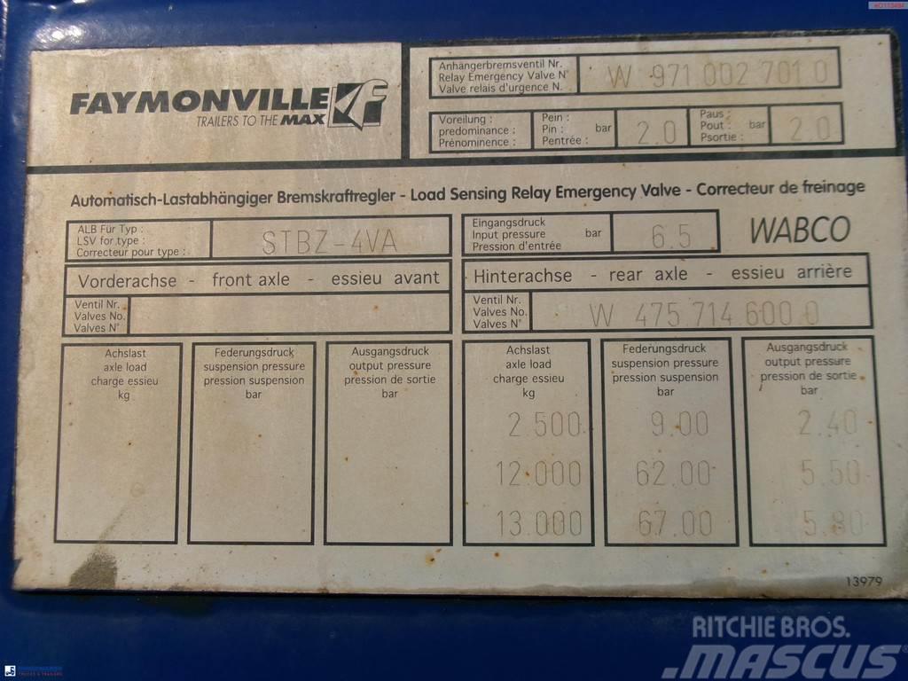 Faymonville 4-axle lowbed trailer 110t STBZ-4VA Naczepy niskopodłogowe