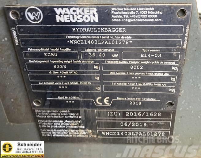 Wacker Neuson EZ 80 Midikoparki  7t - 12t