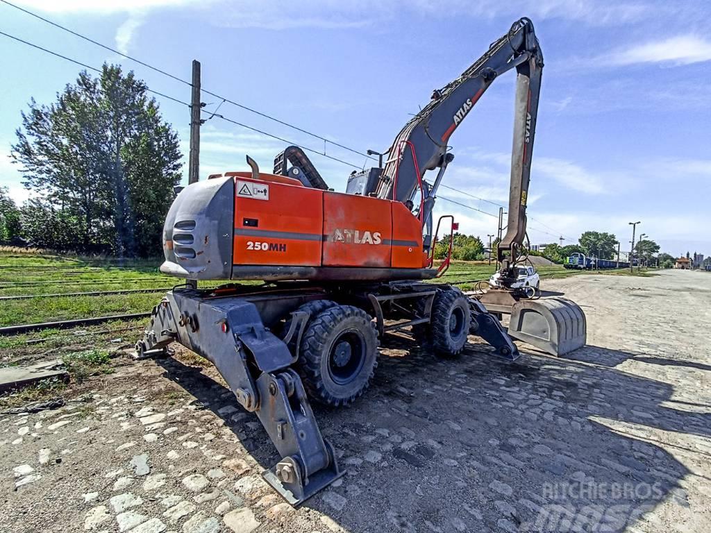 Atlas 250MH Koparki do złomu / koparki przemysłowe