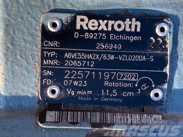Rexroth A6VE55HA2X NEW Hydraulika