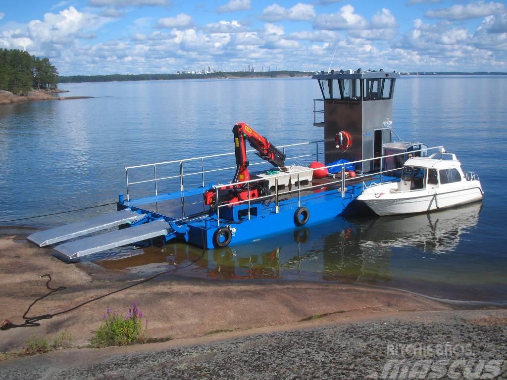  FB Pontoons transport ship Łodzie, pontony i barki budowlane