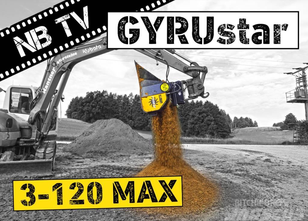 Gyru-Star 3-120MAX | Sieblöffel für Bagger & Lader Łyżki przesiewowe