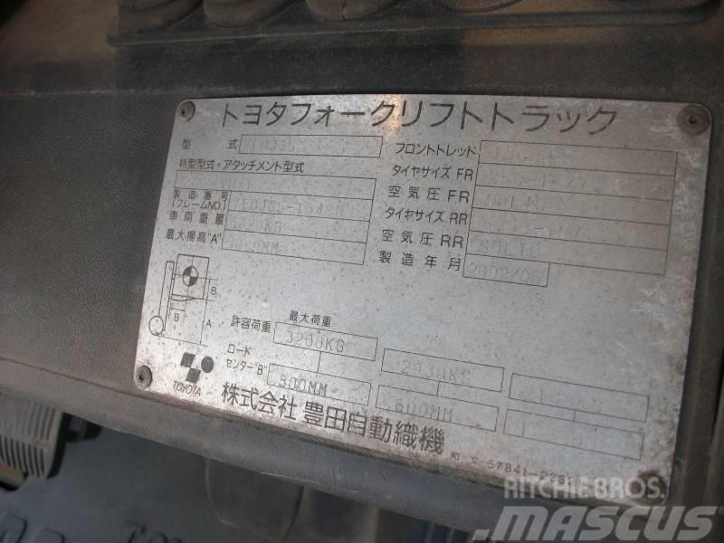 Toyota 7 FDJ 35 Wózki Diesla