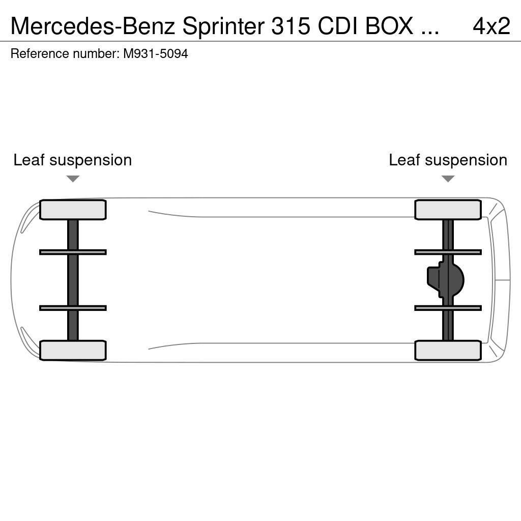 Mercedes-Benz Sprinter 315 CDI BOX L=4380 mm Inne