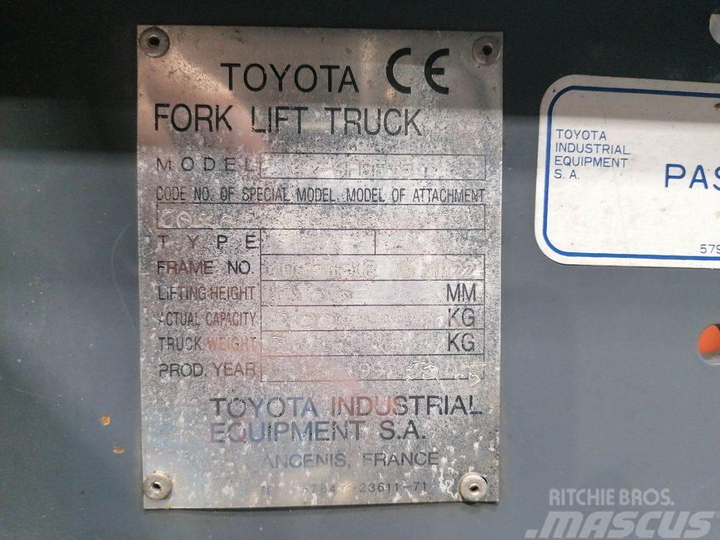 Toyota 42-6FGF15 Wózki LPG