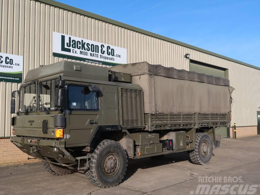 MAN HX60 18.330 4x4 Ex Army Truck Ciężarówki typu Platforma / Skrzynia