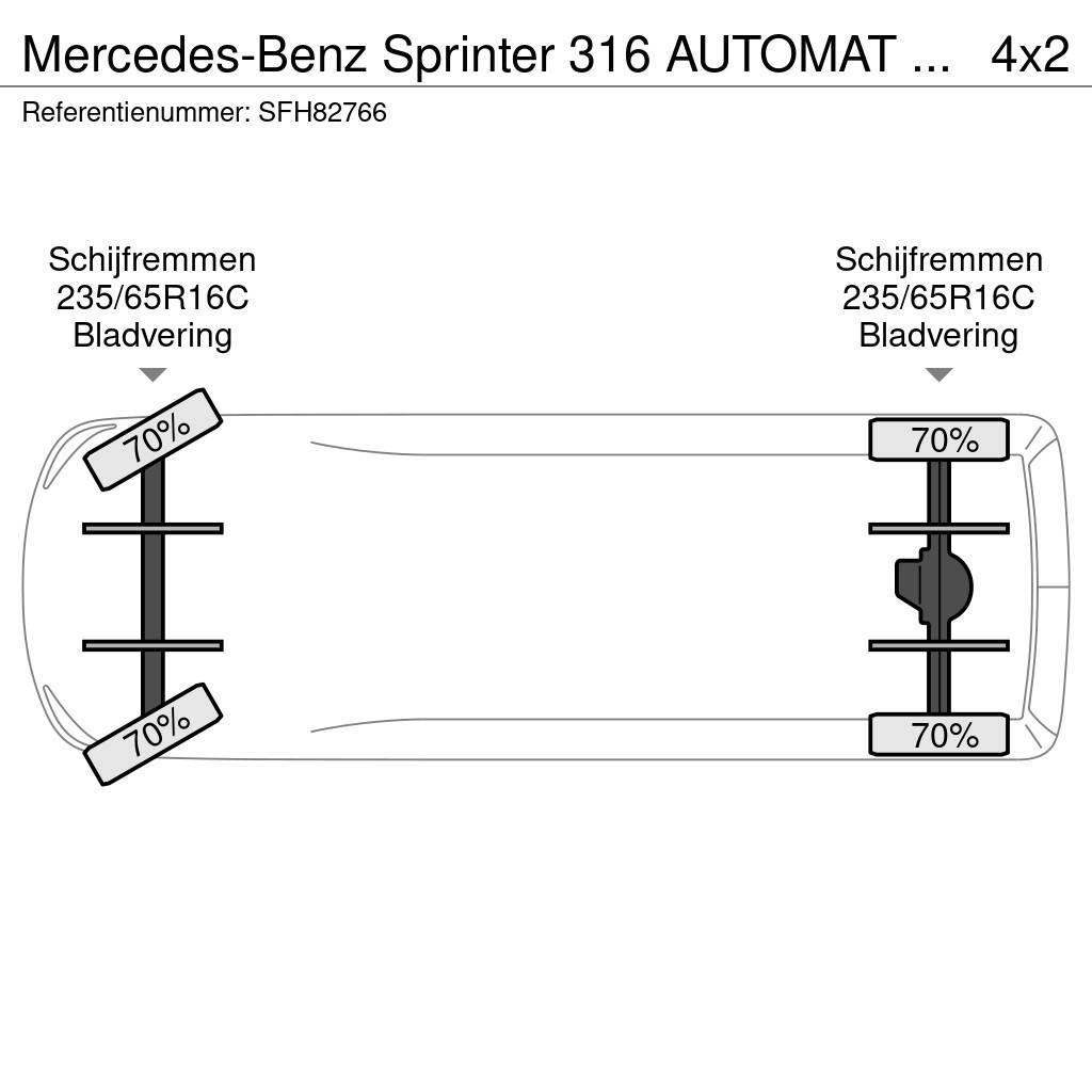 Mercedes-Benz Sprinter 316 AUTOMAT / AIRCO / EURO 5 Dostawcze - wywrotki