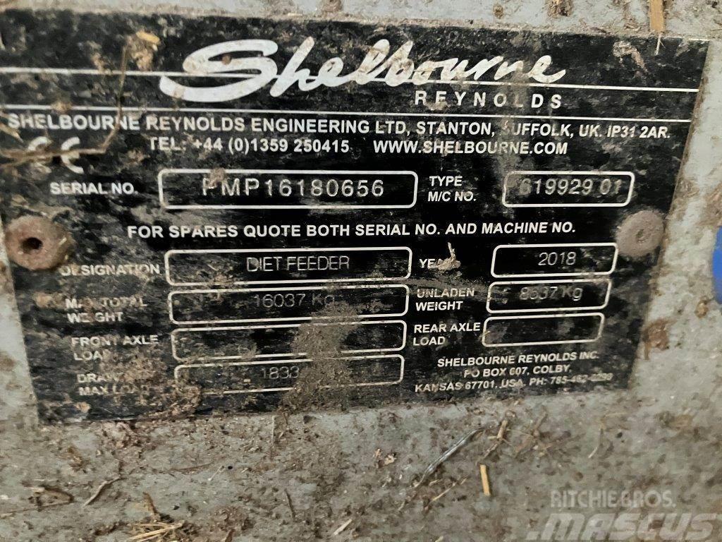 Shelbourne Reynolds Powermix 22 Rozrzutnik obornika
