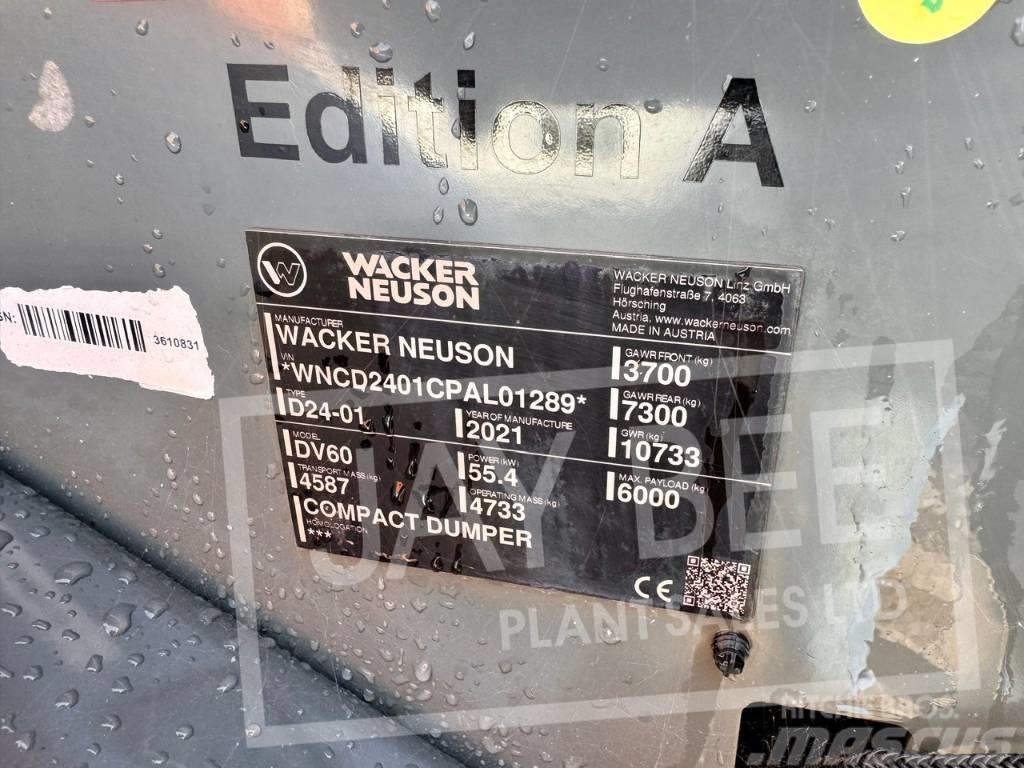 Wacker Neuson DV 60 Wozidła kolebkowe
