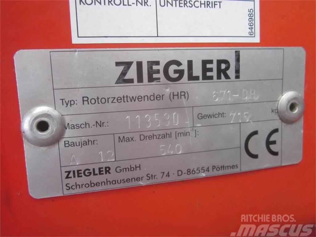 Ziegler HR 671 - DH Zgrabiarki i przetrząsacze