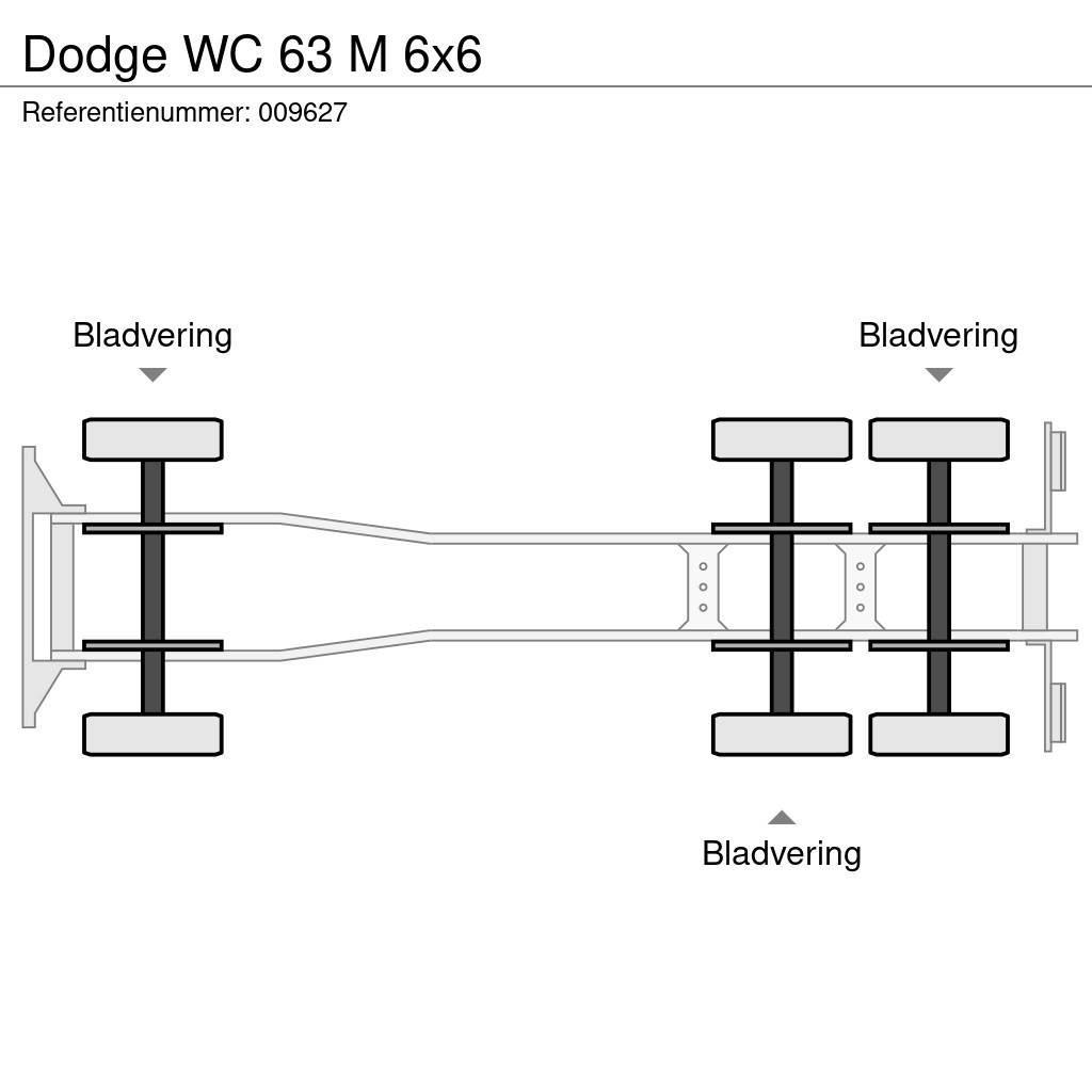 Dodge WC 63 M 6x6 Żurawie szosowo-terenowe