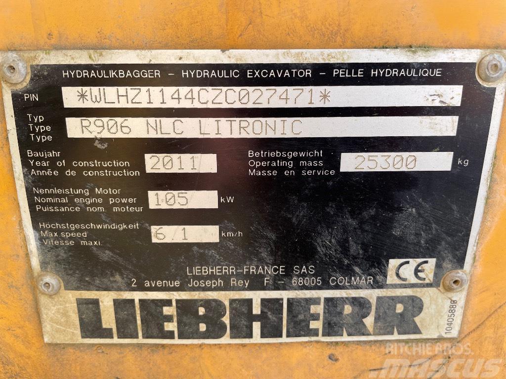 Liebherr R906 części Parts for LIEBHERR R906 Ramy i zawieszenie