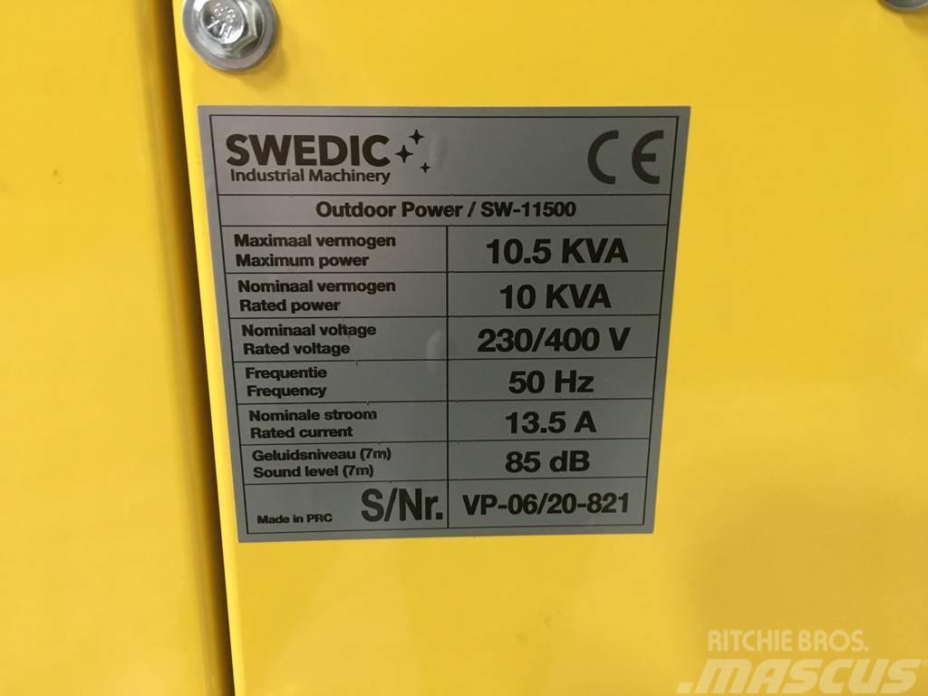 SWEDIC SW-11500 GENERATOR 10KVA NEW Agregaty prądotwórcze Diesla