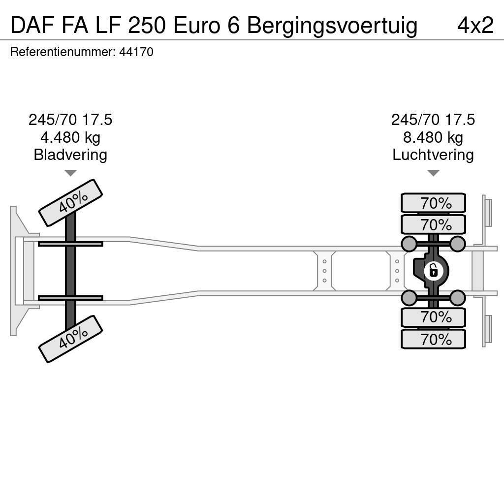 DAF FA LF 250 Euro 6 Bergingsvoertuig Samochody ratownicze pomocy drogowej