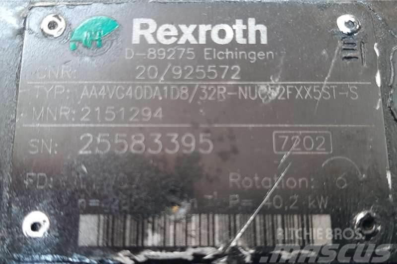 Bosch Rexroth Variable Displacement Piston Pump Inne