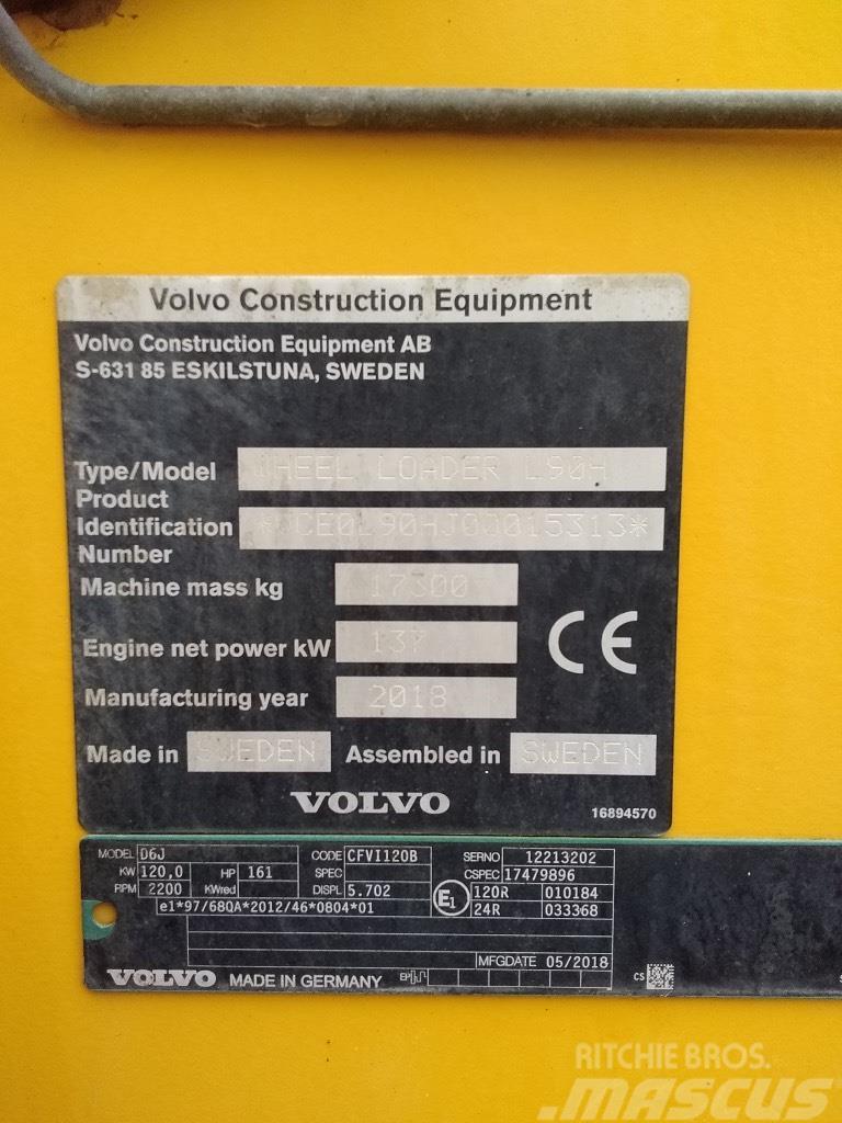 Volvo L 90 H Ładowarki kołowe