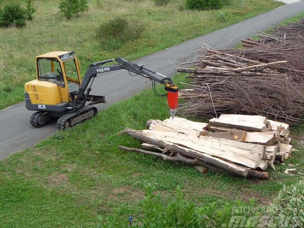  Konusni cepilec drv za bagre Kegelspalter Holzspal Łuparki, pilarki i wiórkarki