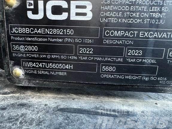 JCB 60C-2 Minikoparki