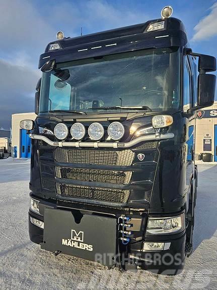 Scania NY S560 8X4*4 brøytefeste med uttak for spreder Ciężarówki z wymienną zabudową