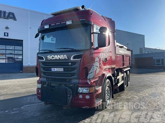 Scania R560CB6x2HSA, Istrail dumper, brøyteutstyr inkl. m Wywrotki