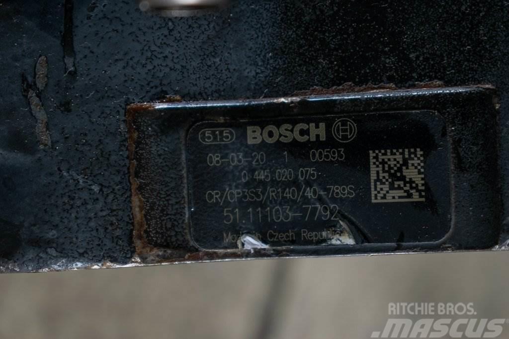 Bosch ΑΝΤΛΙΑ ΠΕΤΡΕΛΑΙΟΥ ΥΨΗΛΗΣ ΠΙΕΣΗΣ MAN TGX Osprzęt samochodowy