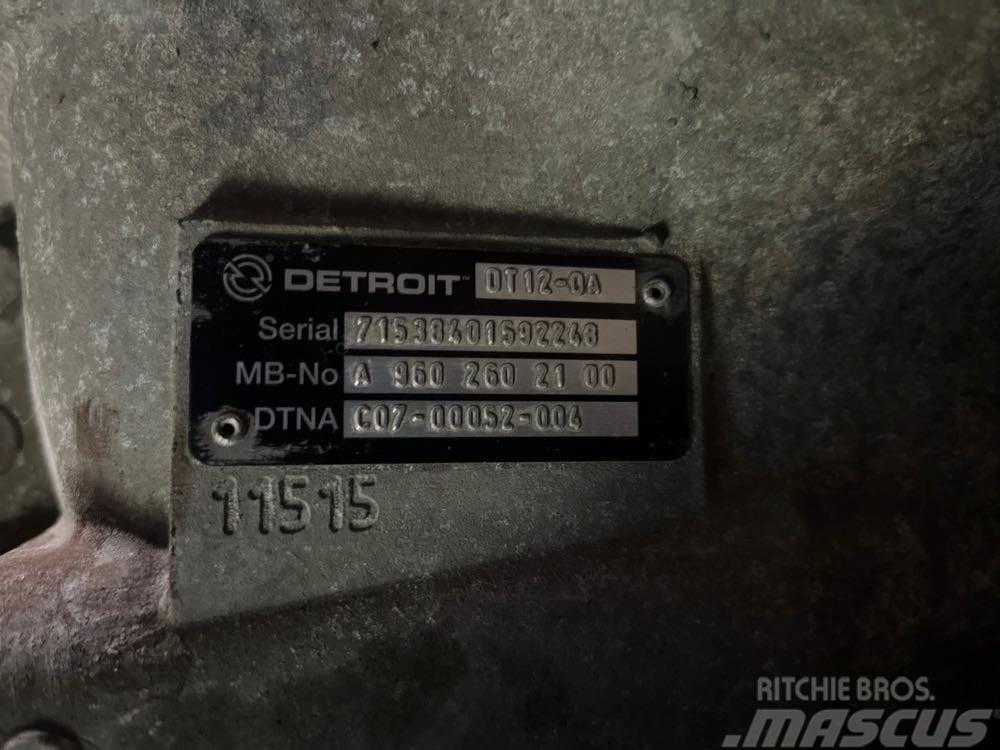 Detroit Diesel DT12OA Przekładnie i skrzynie biegów