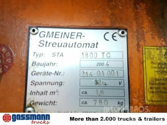 Gmeiner Streuautomat STA 1800 TC mit Inne akcesoria do ciągników