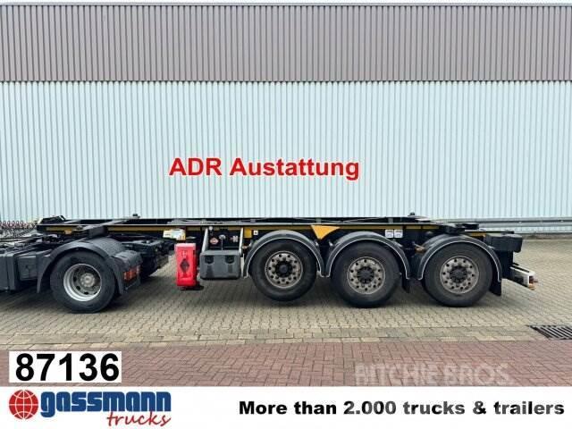 Kässbohrer Multicont Container Chassis, ADR, Liftachse Inne naczepy