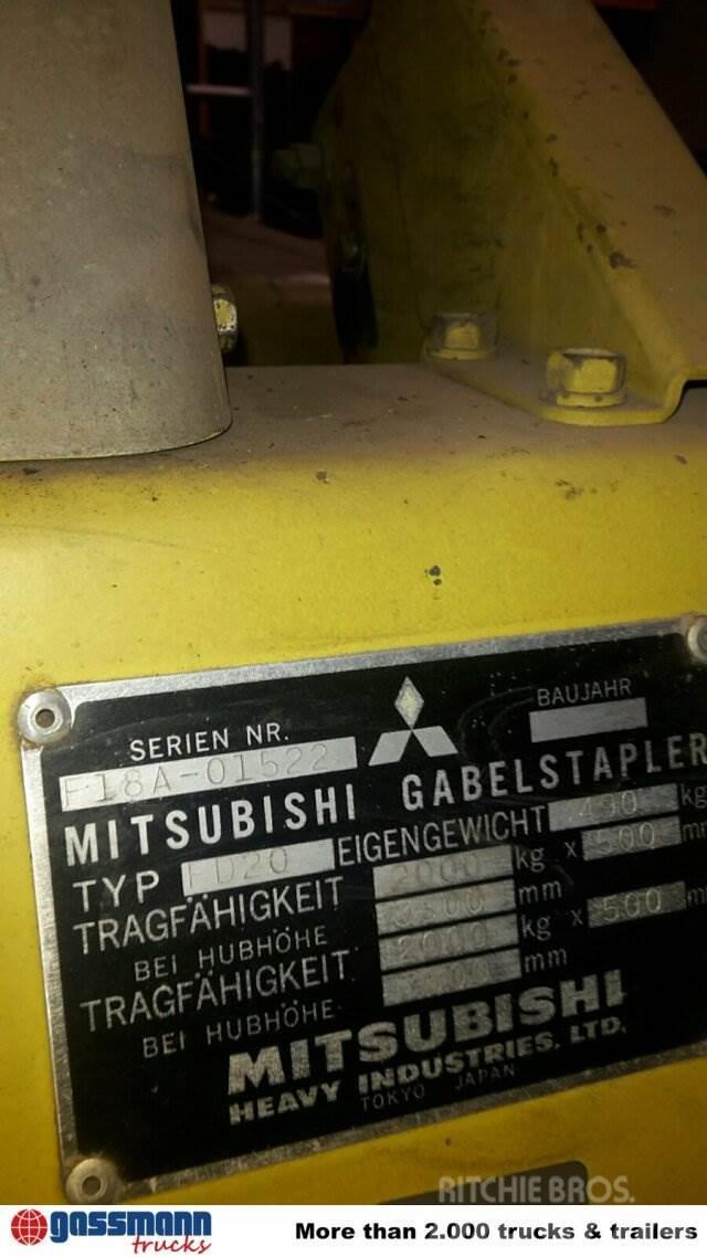 Mitsubishi FD20 Pozostały sprzęt budowlany
