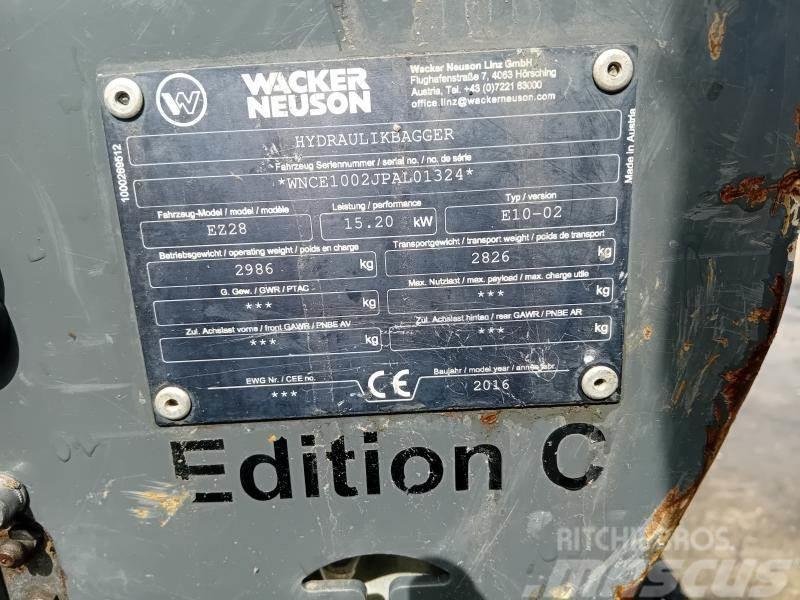 Wacker Neuson EZ28 Minikoparki