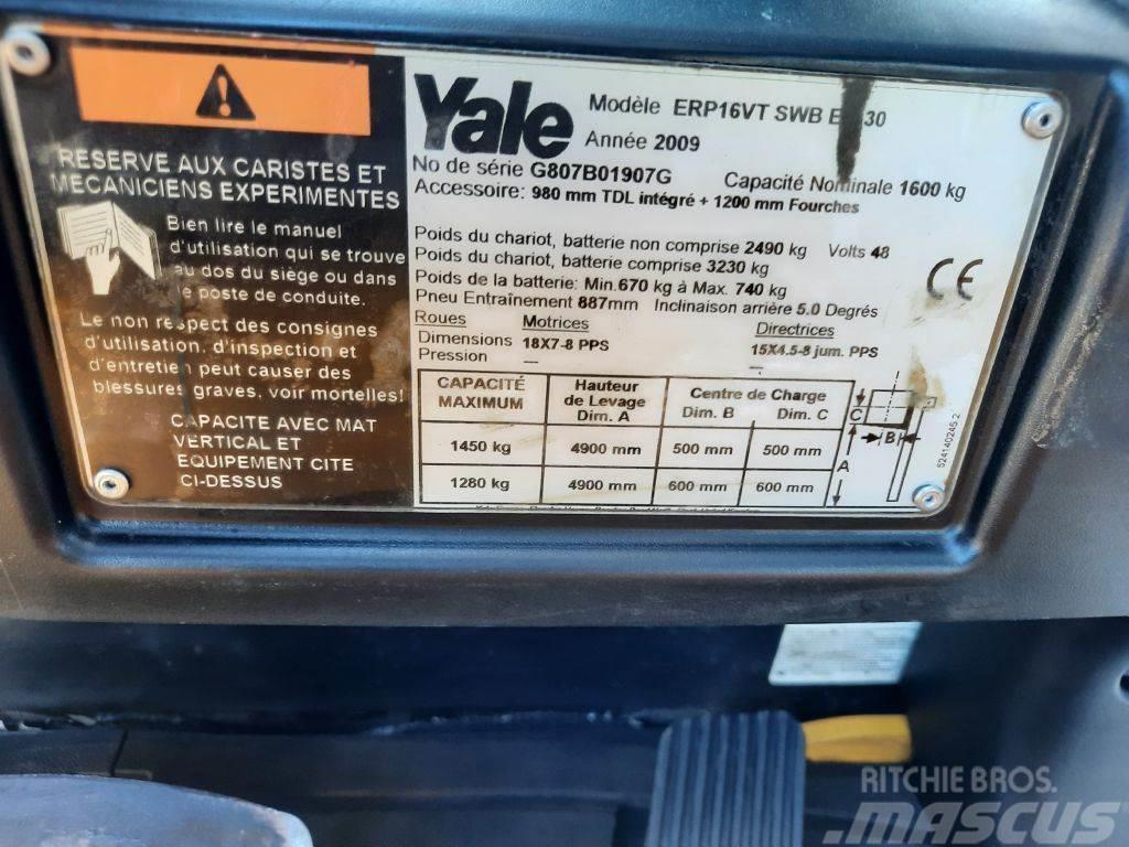 Yale ERP 16 VT Batterie NEU Wózki elektryczne