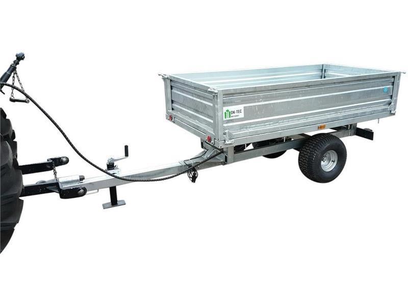 Dk-Tec 1.5 tons galvaniseret trailer Inne maszyny komunalne