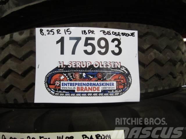 8.25R15 Bridgestone R18 180 dæk - 1 stk. Opony, koła i felgi