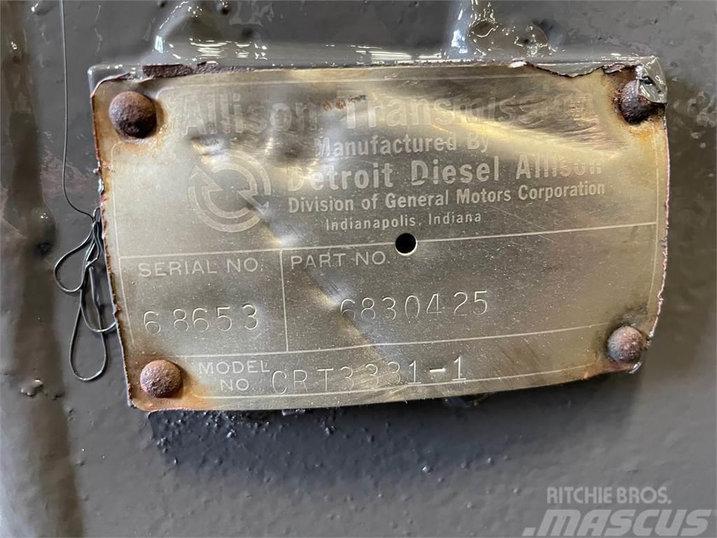 Allison CRT 3331-1 transmission ex. Bollnäs Type PT-20S-EH Przekładnie i skrzynie biegów