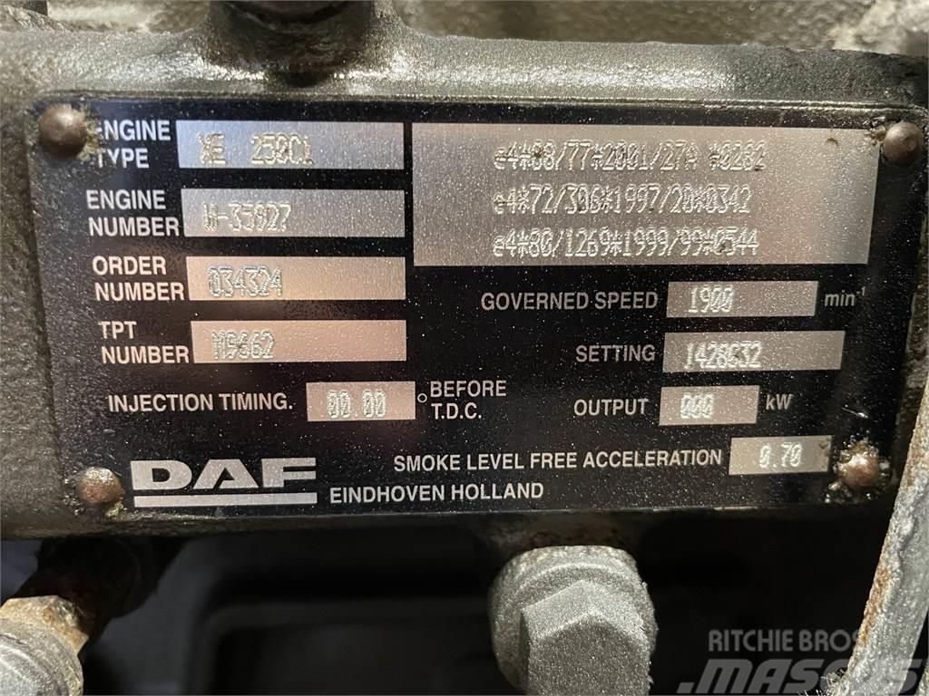 DAF EX250C1 motor - kun til dele Silniki