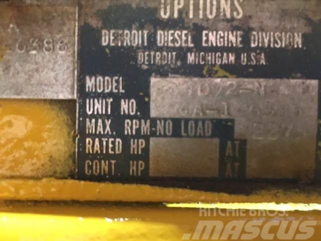 Detroit 4-71 motor - excl. starter Silniki