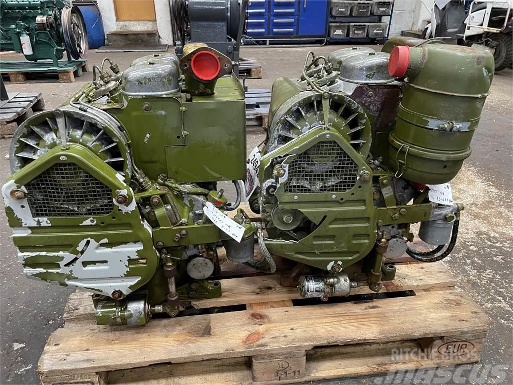 Deutz F2L511 motor, luftkøler, ex. army Silniki