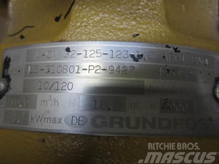 Grundfos pumpe Type CM 32-125-123 Pompy wodne